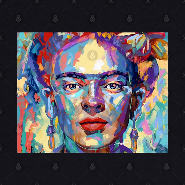 Frida Khalo Portrait by mailsoncello